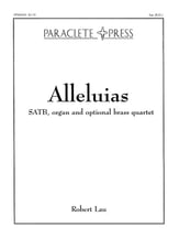 Alleluias SATB choral sheet music cover